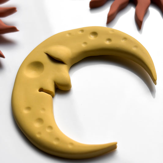 House Earrings • Moon // Sun