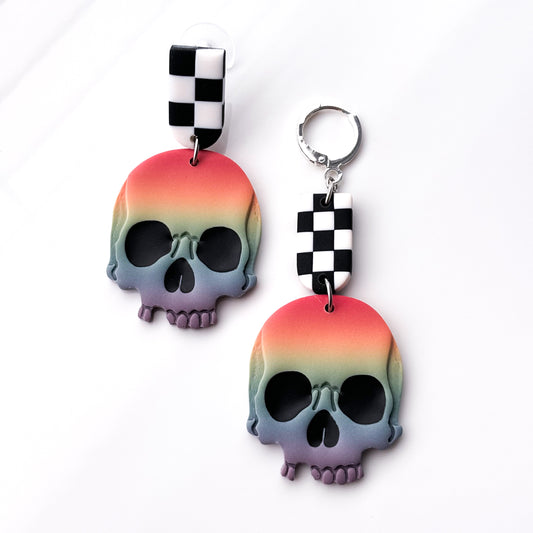 Skulls • Rainbow Ombré
