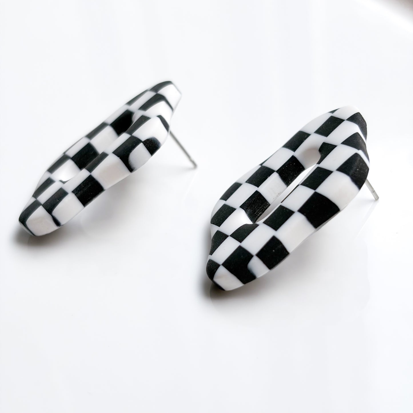 Izzy • Black + White Checks