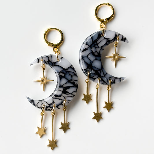 Moons & Stars • Spooky Marble