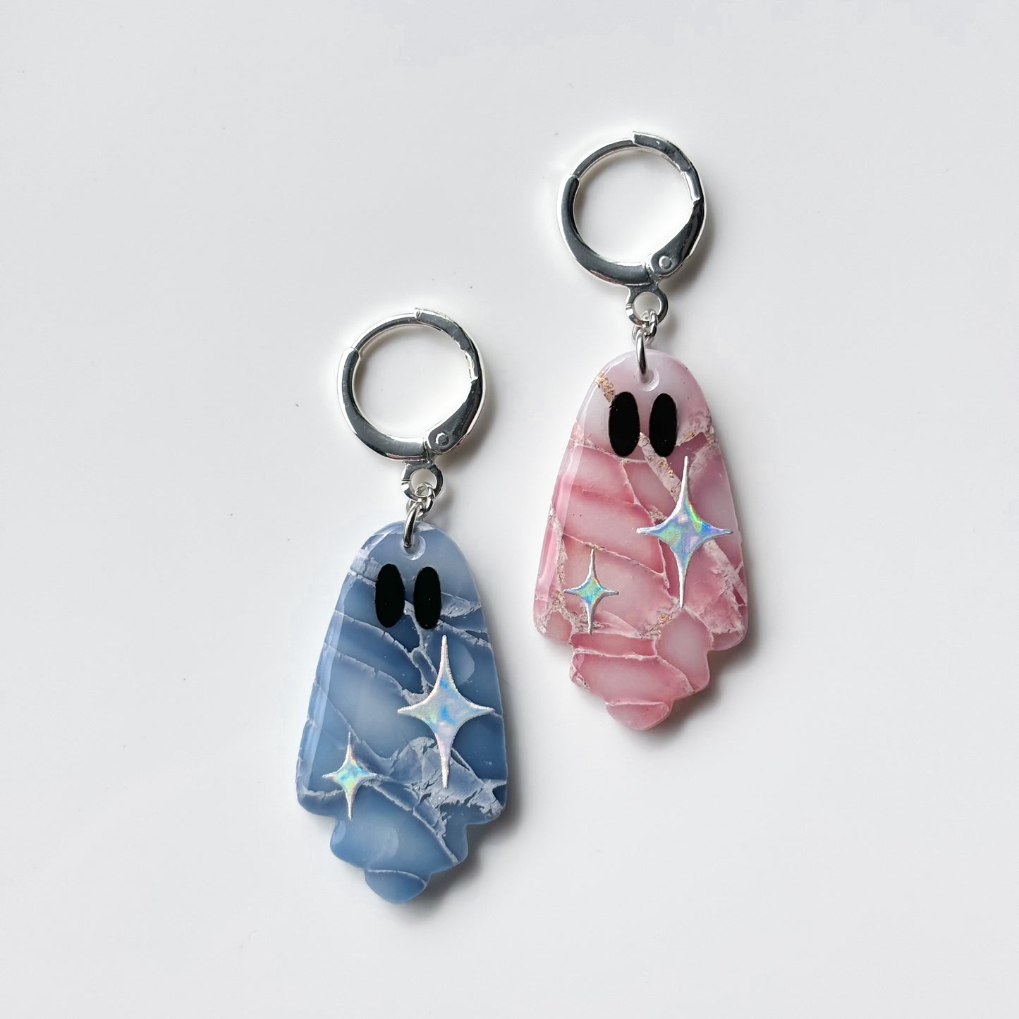 Ghosties • Blue & Pink