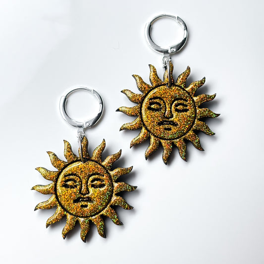 Sun Faces • Holo Glitter