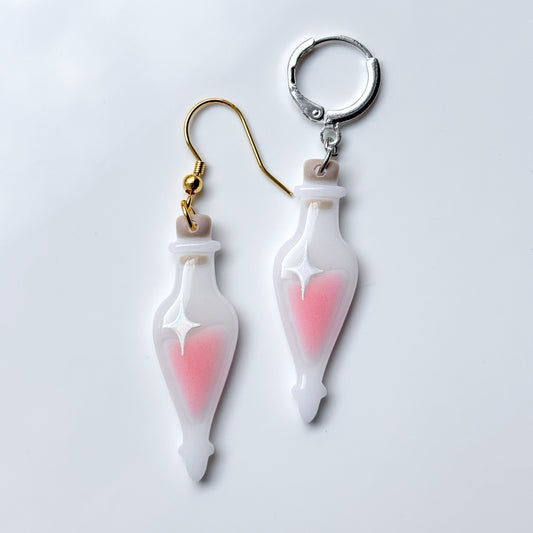 Potion Bottle Glowy Pink