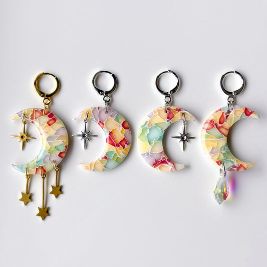 Moons (large) • Stained Glass