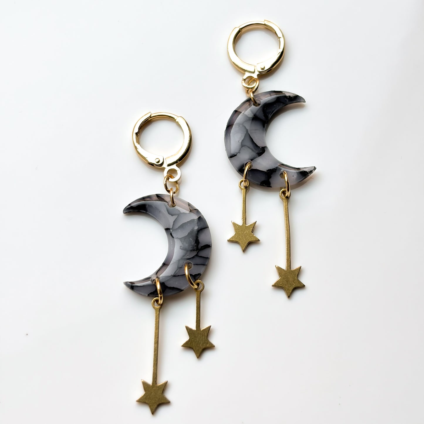Mini Moon + Stars • Spooky Marble