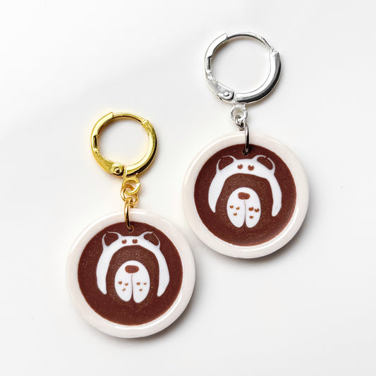 Teddy Bear Mocha • Dangle