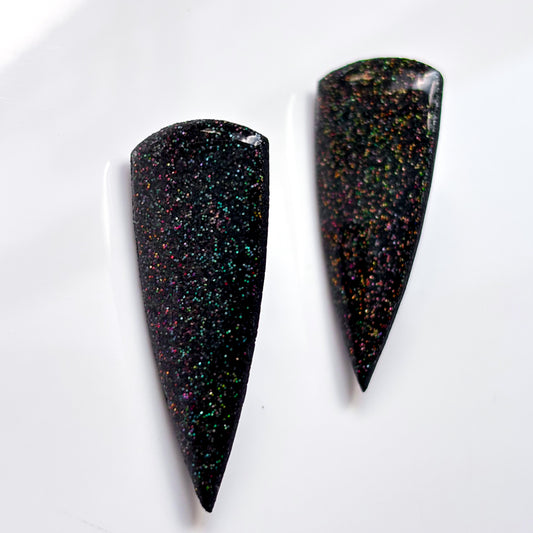 Rachel • Stud • Dark Rainbow