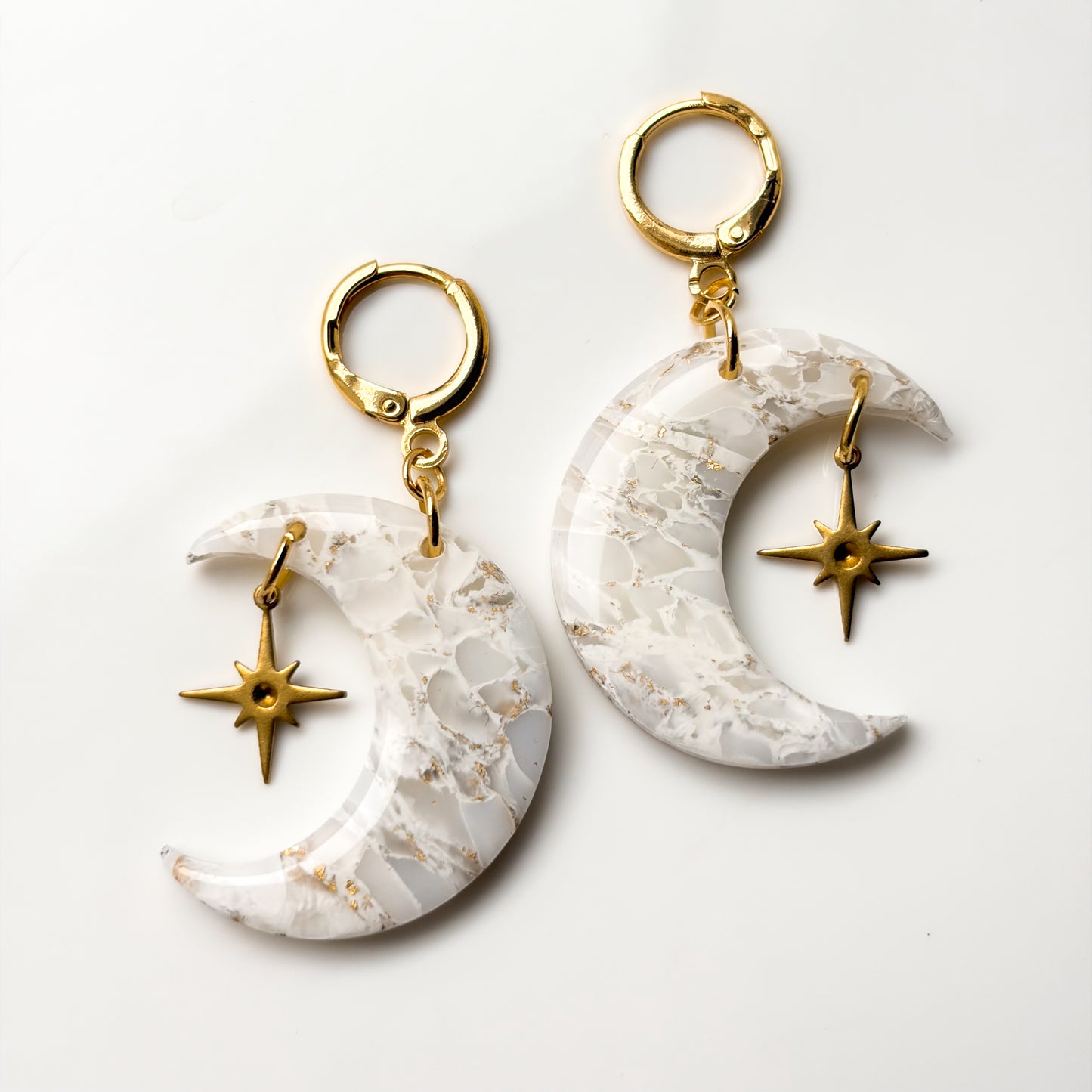 Moons (lg) • Icy Marble • Sparkle