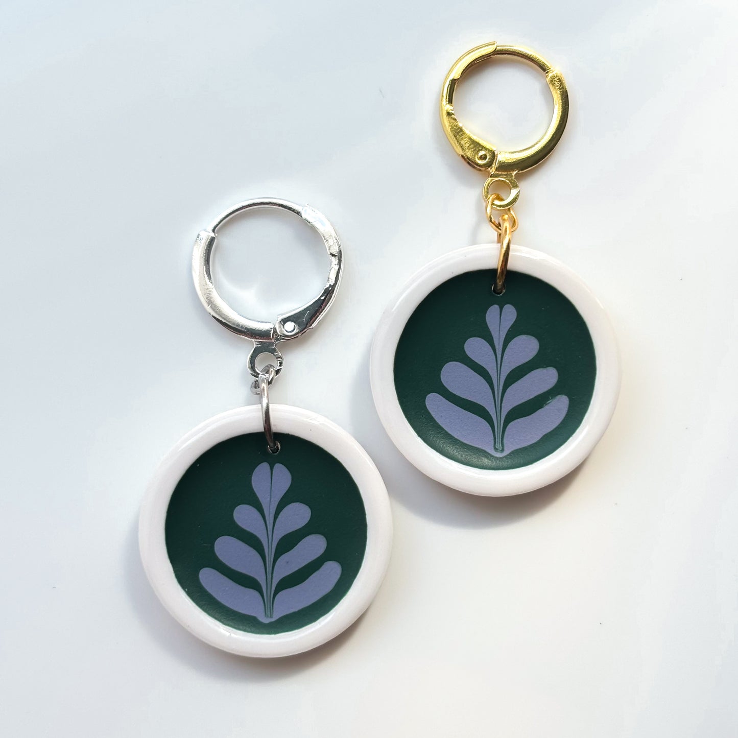 Lavender Matcha Latte • Dangle