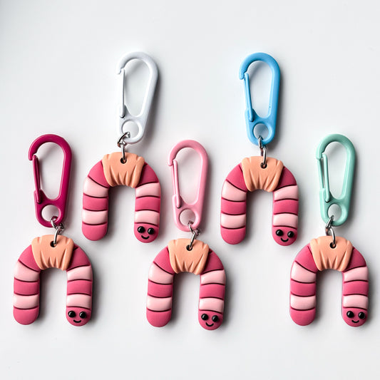 BAG CHARMS • Would You Still Love Me If I Was A Worm