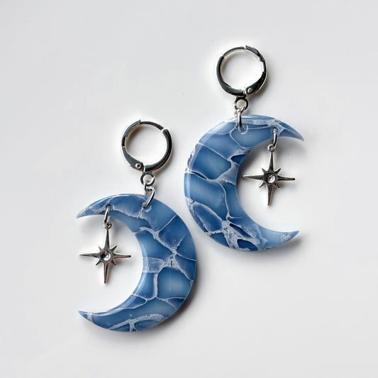 Moons • Sparkle • Blue