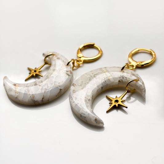 Moons (lg) • Icy Marble • Sparkle