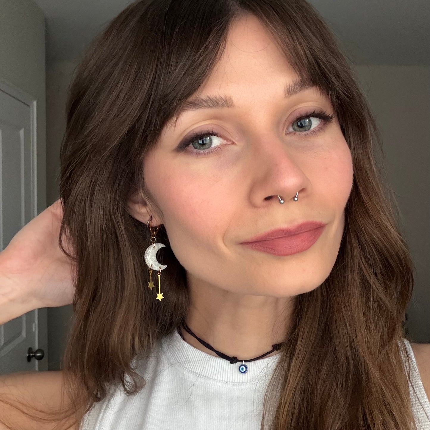 Mini Moons + Stars • Icy Marble