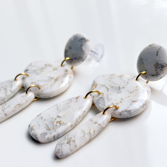 Venus • White + Gold Marble