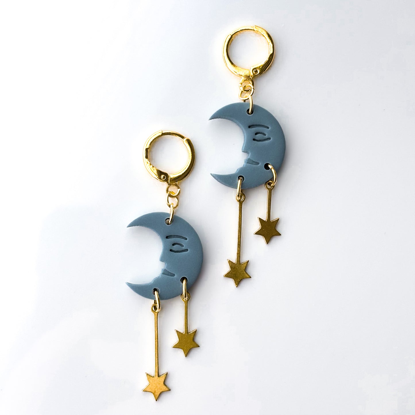 Mini Moons & Stars • Blue Moon Faces