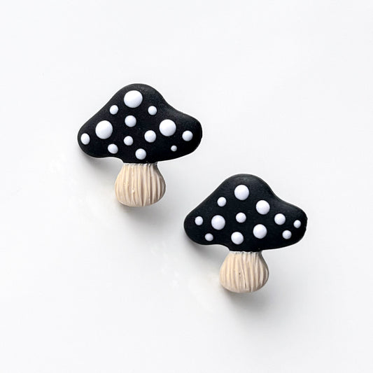 Funky Mushroom Studs
