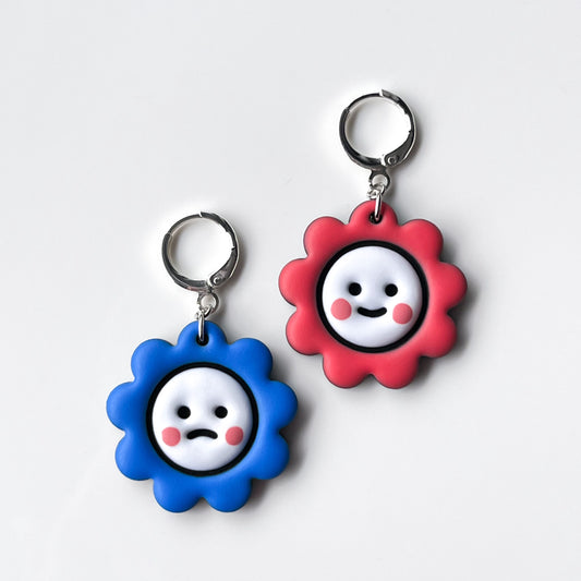 The Castle Rose Collab • Earrings (Med) • Huggies