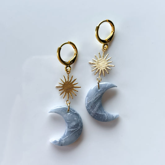 Sun & Moon Dangle • Summer Storm