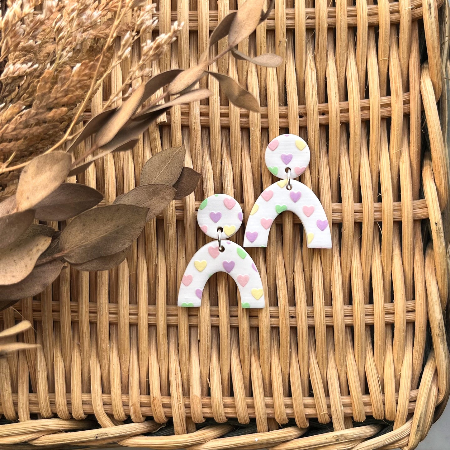 Micro Leo Dangle •  Painted Pastels