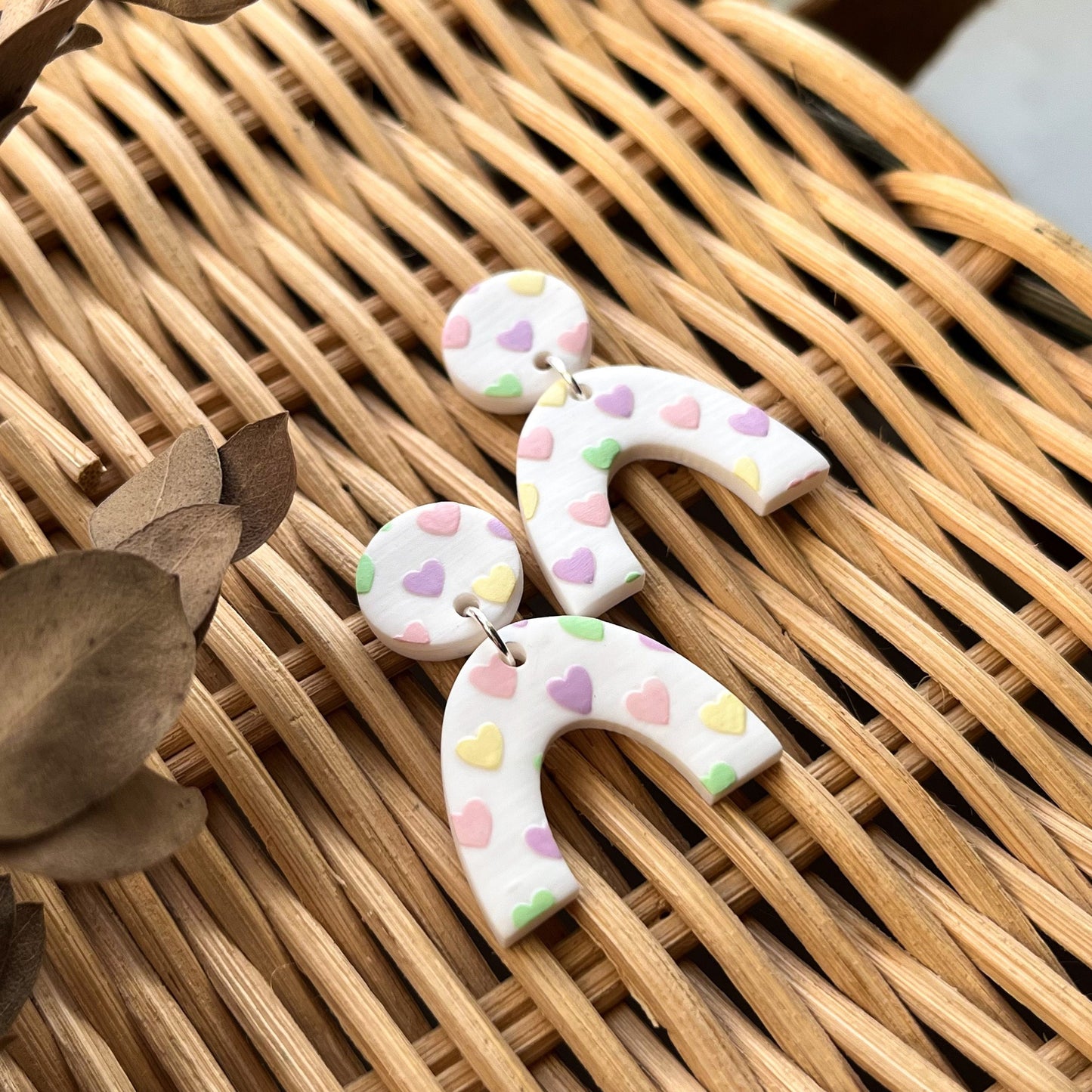 Micro Leo Dangle •  Painted Pastels