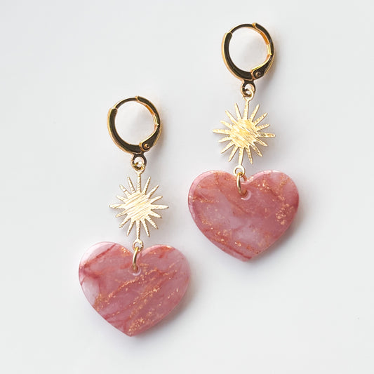 Bursting Hearts • Rose Quartz