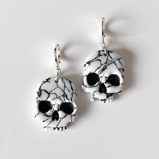 Skulls • White Marble