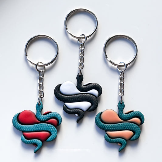 Snake Hearts • Keychains