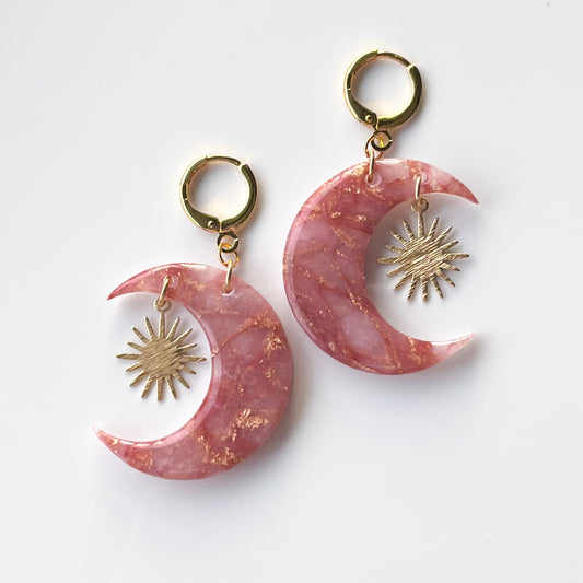 Moons • Starburst • Rose Quartz