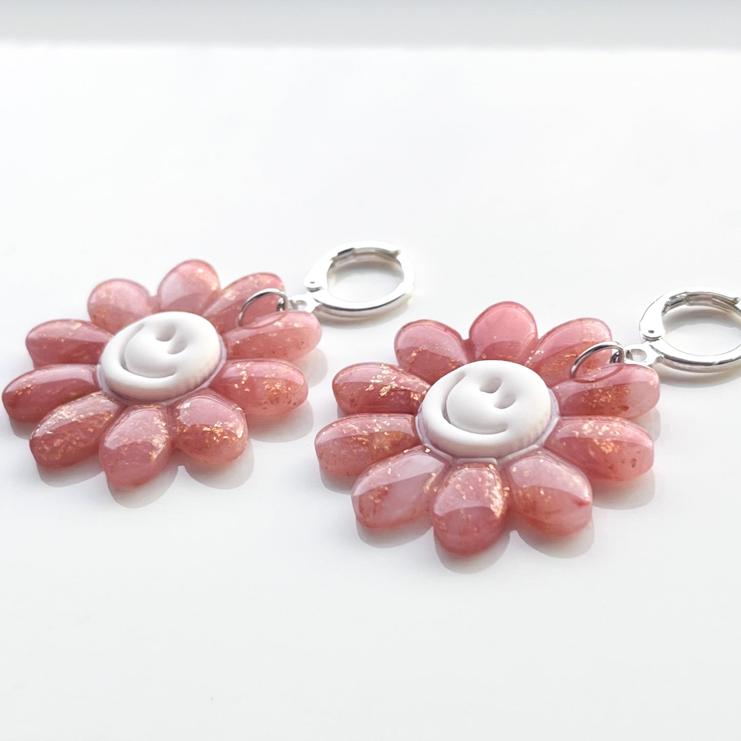 Smiley Daisy • Rose Quartz