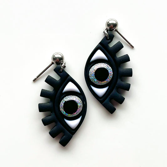 Natalie • Holo Glitter • Side Eye