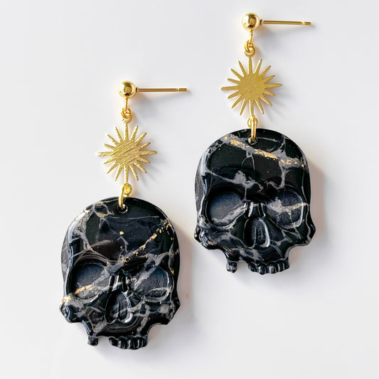 Skulls • Black Marble • Starburst