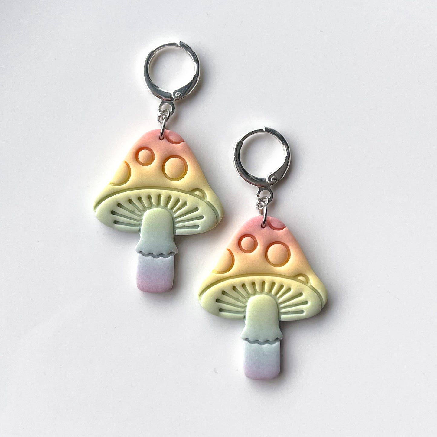 Mushroom • Pastel Rainbow • Minimalist