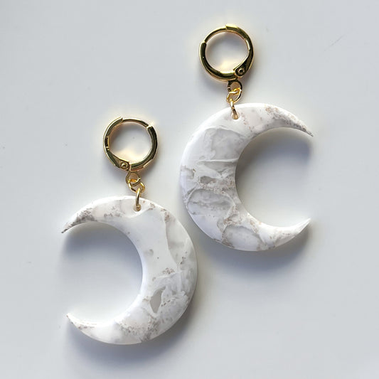 Moons • White + Gold