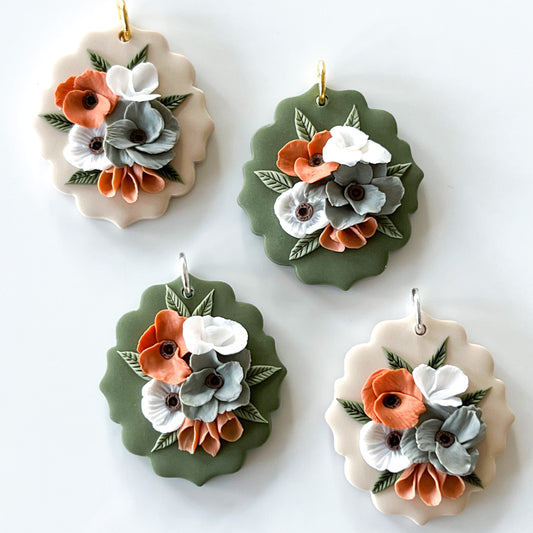 Bouquet Pendant • *Chain Not Included*