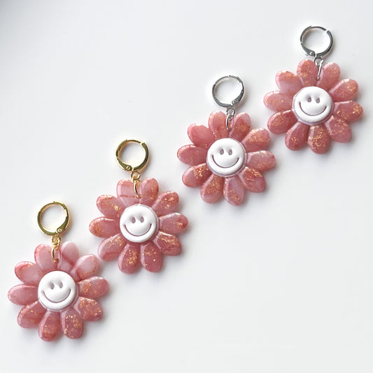 Smiley Daisy • Rose Quartz