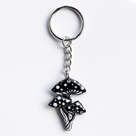 Mushroom • Key Chain • (Mid)Night Cap