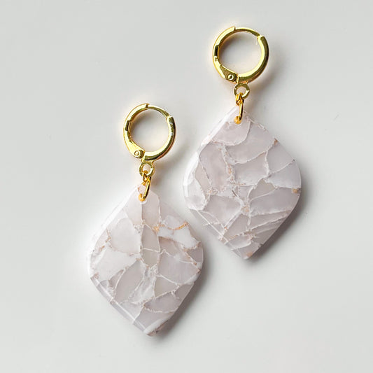 Meaghan • Gold + White Marble