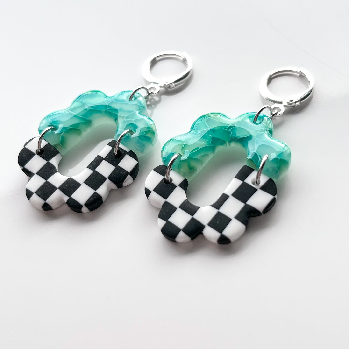 Alayna • Aqua & Checks