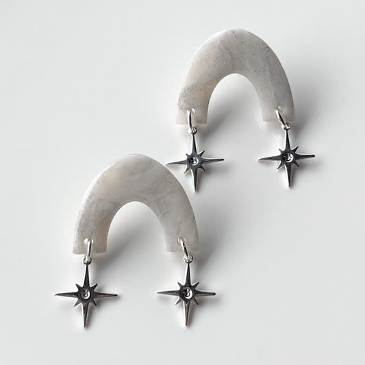 Micro Leo • Sparkle • Creamy Neutral Marble